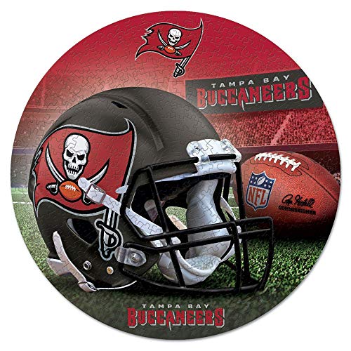 Wincraft NFL Tampa Bay Buccaneers rund Puzzle Football 500 Teile pcs 51cm