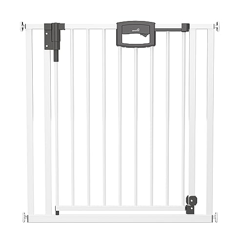 Türschutzgitter Easylock zum Klemmen für Öffnungen 68-232.5 cm aus Metall Passung 128,5 cm - 136,5 cm