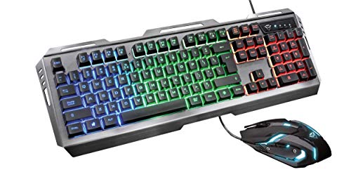 Tastiera e mouse Trust GXT 845 Tural Gaming Combo