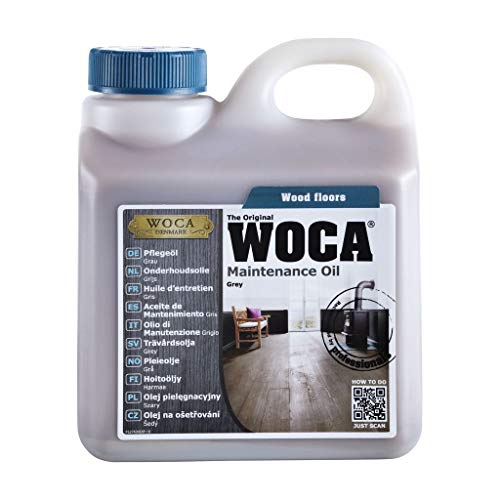 WOCA Woodcare Pflegeöl Grau 1,0 Liter
