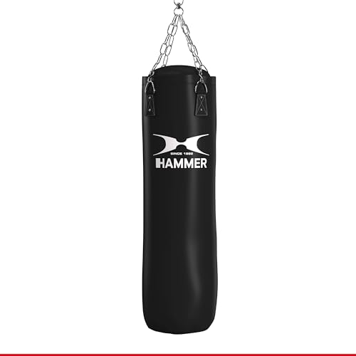 Hammer Boxsack Kunstleder Kick, Schwarz, 100 cm, 93209