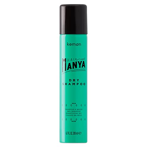 Kemon Hair Manya Dry Shampoo - Trocken-Shampoo Verleiht Frische, Professionelle Haar-Pflege In Salon-Qualität - 200 ml