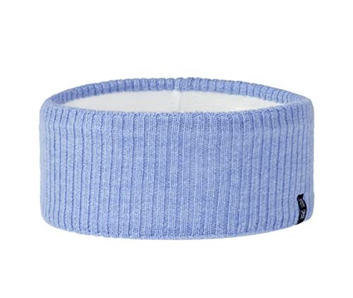 Enter the Complex® Stirnband für Damen und Herren aus 100% Merino Wolle, Winter Kopfband, weich und stylish, Unisex (Hellblau)