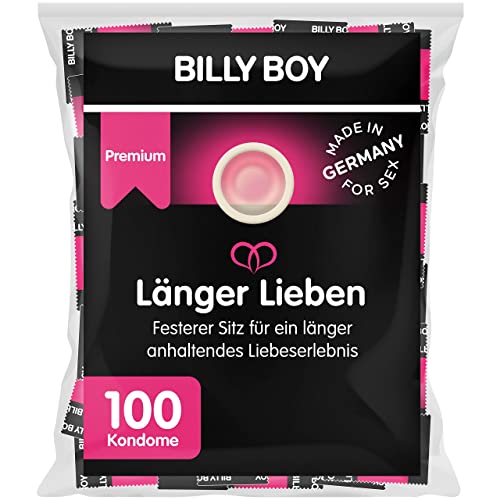 100 Billy Boy Kondome mit Ring - Länger Lieben - Made in Germany