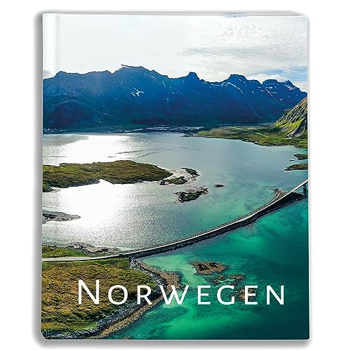 Urlaubsfotoalbum 10x15: Norwegen, Fototasche für Fotos, Taschen-Fotohalter für lose Blätter, Urlaub Norwegen, Handgemachte Fotoalbum