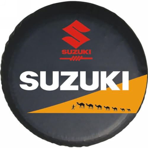 Auto-Reserveradabdeckung, für Suzuki S-Presso/Samurai/Sidekick/Splash/Swace/Swift/SX4 S-Cross wasserdicht staubdicht elastische Radabdeckung dekoratives Zubehör den Außenbereich,B-14in