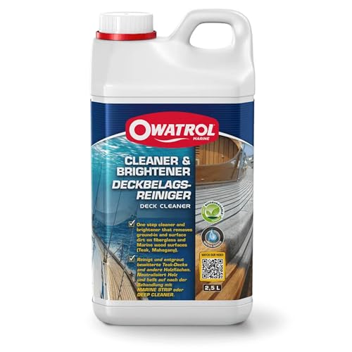 Owatrol - DECK CLEANER - Für Holz- und Kunststoffboote- 2,5 Liter