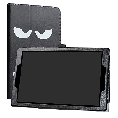 Chuwi HiPad hülle,LiuShan Folding PU Leder Tasche Hülle Case mit Ständer für 10.1" Chuwi HiPad Android Tablet PC,Don't Touch