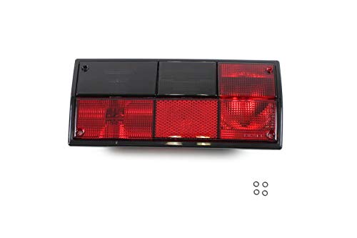 1195303370 Rückleuchte rot schwarz Scheibe Schlussleuchte Rücklicht LINKS für Bus T3 T2