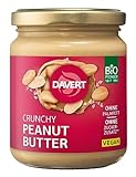 DAVERT Aufstrich, Crunchy Peanutbutter, 250g (12er Pack)