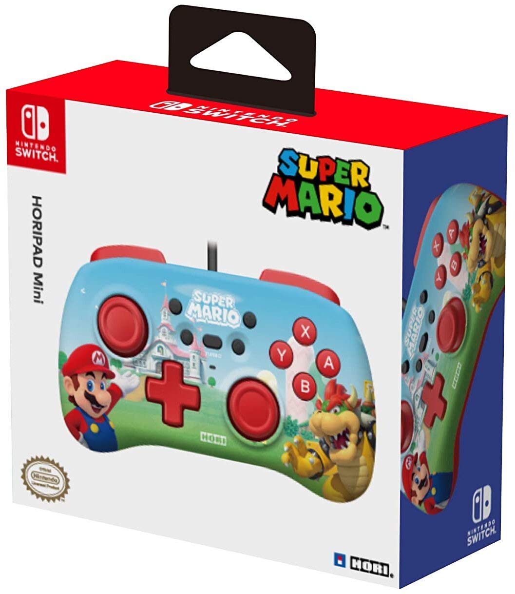 HORI Horipad Mini (Super Mario) Controller für Nintendo Switch - Offiziell Lizenziert
