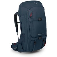 Osprey Europe Herren Farpoint Trek 55 Rucksack, Gedecktes Space Blue, Einheitsgröße