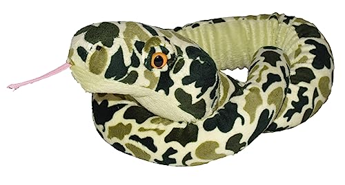 Wild Republic 10950 11105 - Schlangesss, Camouflage, 135 cm, grün