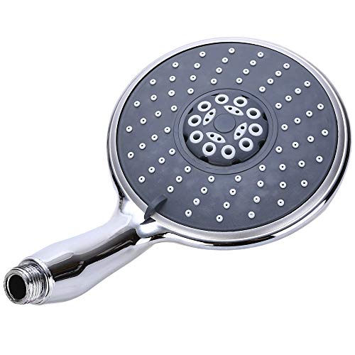 Das neue 3-Modus-verstellbare Duschkopf-Chrom ersetzt wie gezeigt das wassersparende Badezimmer-Duschwerkzeug für große Power-Duschköpfe