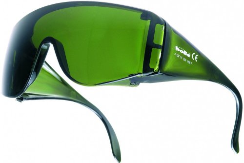 Bollé Safety SQUWPCC5, Überbrille, 1 Stück, Einheitsgröße, grau/schwarz Serie SQUALE / OVERRIDE