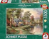 Schmidt Spiele 57452 Thomas Kinkade, See, 1500 Teile Puzzle, bunt, Large