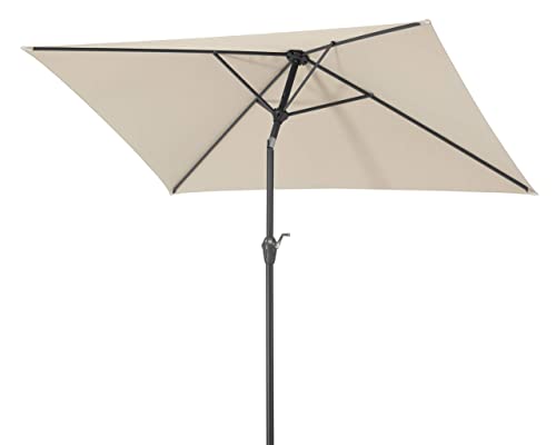 Schneider-Schirme Bilbao 210 x 130 cm Sonnenschirme, Natur