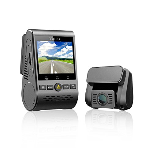VIOFO Autokamera Dash Cam A129Duo Duale HD 1080P Kamera GPS Full HD Dash Kamera Dash-Cam WI-Fi Sensor IMX291 Auto DVR (A129Duo mit GPS)