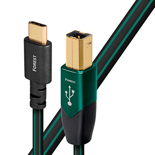 AudioQuest Forest USB-Kabel B auf C, 0,75 m