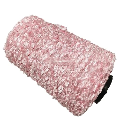 500 g Baumwollgarn, Quastenfäden, Webgarn, Frühlingsstrickgarn, Handhäkelgarn, Bastelgarn, Verdrahtung for Pullover, Schals (Color : pink)