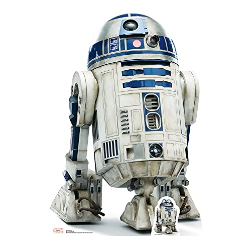 STAR CUTOUTS R2-D2 The Last Jedi Kartonaufsteller in Lebensgröße