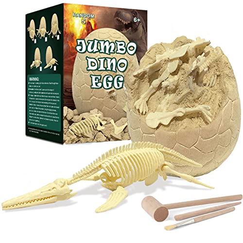 2 stücke Dino Eier Ausgrabung Kit - Ausgrabungs-Sets für Dinosaurier Eier - Lustige Dinosaurier Baggerspielzeug, Ostereier Archäologie Wissenschaft STEM Spielzeug Generic