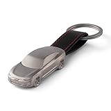 Audi 3182100100 Schlüsselanhänger e-tron GT Skulptur Edelstahl Anhänger Keyring Miniatur, schwarz/silber, Einheitsgröße