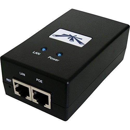 Ubiquiti PoE-24-30W Gigabit Ethernet PoE Adapter, 24 V, Schwarz