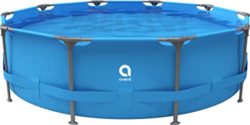 Avenli® SteelSuper Max™ Ø 366x76cm, Stahlrahmen Pool, ohne Zubehör, blau