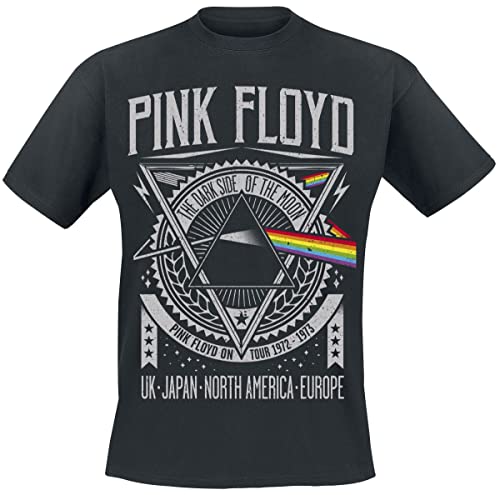 Pink Floyd The Dark Side of The Moon - Tour 1972 Männer T-Shirt schwarz M
