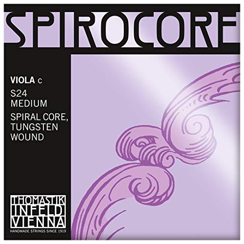 Thomastik Einzelsaite für Viola 4/4 Spirocore - C-Saite Spiralkern Wolfram umsponnen, weich