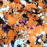10/50 g Halloween-Dekoration, Pailletten, Konfetti, Zauberer, Spinne, Geist, Schädel, Fledermaus, Kürbis, Party-Sammelzubehör – wie abgebildet – 50 g