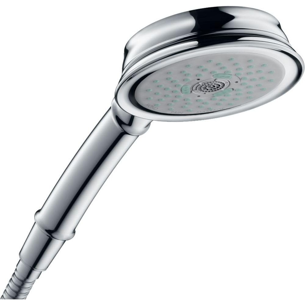 hansgrohe Croma 100 Classic Duschkopf, 3 Strahlarten, Chrom