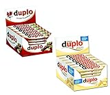 Ferrero Duplo und Duplo white je 40 Riegel (1456g)