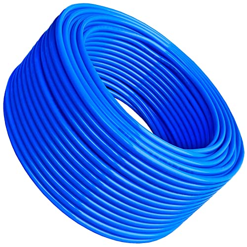 neumatik Schlauch 8mm PU PUR blau Polyurethan | 1 bis 100 Meter Wunschlänge | Meterware Druckluftschlauch Luftschlauch > 100 Meter
