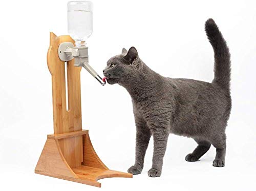 zaizai Pet Hanging Water Bottle Shelf, Ständer für Pet Water Dispenser Hanging Trinkwasser Feeder, Cat Dog Kettle Pet Supplies