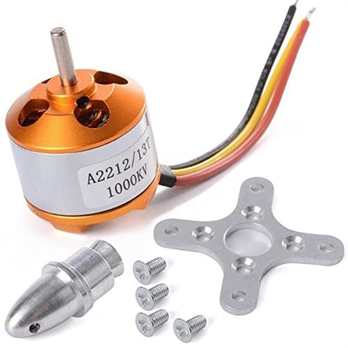 A2212 1000kV Bürstenloser Outrunner -Motor oder Simo NK 30a Esc oder 1045 Propeller (1Pair) Quad-Rotor-Set for F450 F550 Multicopter Replacement Spare Parts Accessories (Color : A2212 KV1000)