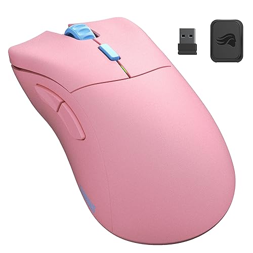 GLORIOUS Model D PRO Wireless Gaming-Maus - Flamingo - Forge