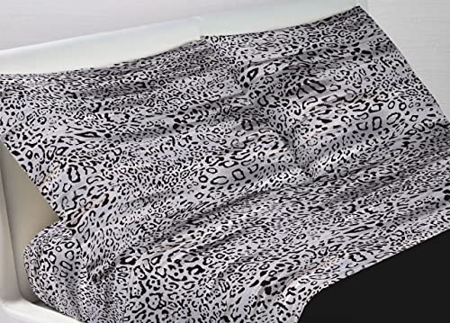 Bettwäsche Web aus 100 % Baumwolle, Bettwäsche für Einzelbett, Muster Safari