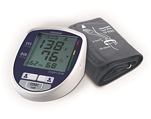 visomat comfort 20/40 - Blutdruckmessgerät Oberarm zur sanften Messung des Blutdruck schon während des Aufpumpens