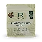 Reflex Nutrition Veganes Proteinpulver mit B12, Kakao & Karamell, 1er Pack(1 x 600 g)