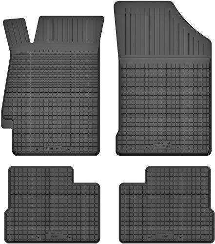 Motohobby Gummimatten Fußmatten Hoher Rand 15 mm für Mazda 6 I GG - GY (2002-2008) - Passgenau