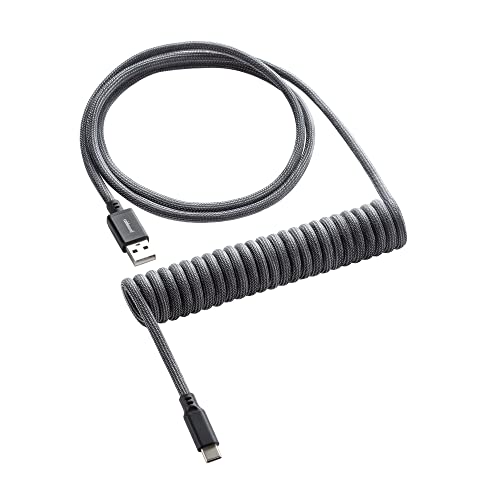 Classic Coiled Keyboard Kabel, Midnight Black