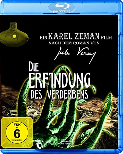 Die Erfindung des Verderbens - Karel Zeman's fantasievolle Umsetzung der Jules Verne Geschichte - Neu restaurierte Version [Blu-ray]