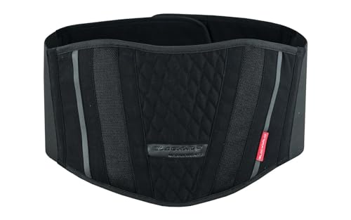 BLACKWILD Nierengurt - Rückenstützgürte und Rücken Geradehalter | Rückenstützbandage für Rückenschmerzen, Motorrad, Radfahren, Gewichtheben und Fitnessstudio (XL = 110-125cm Bauchumfang)