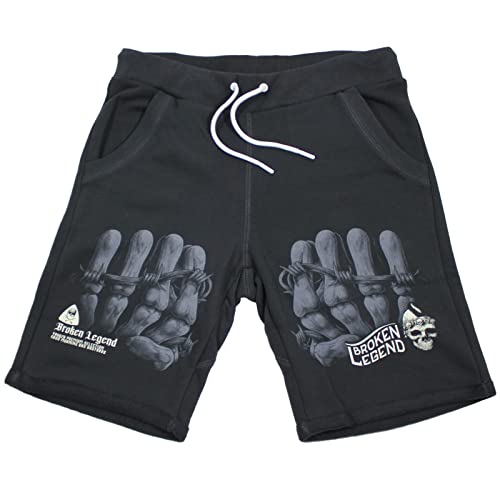 Yakuza Premium Kurze Jogginghose 3427 Shorts anthrazit schwarz XL