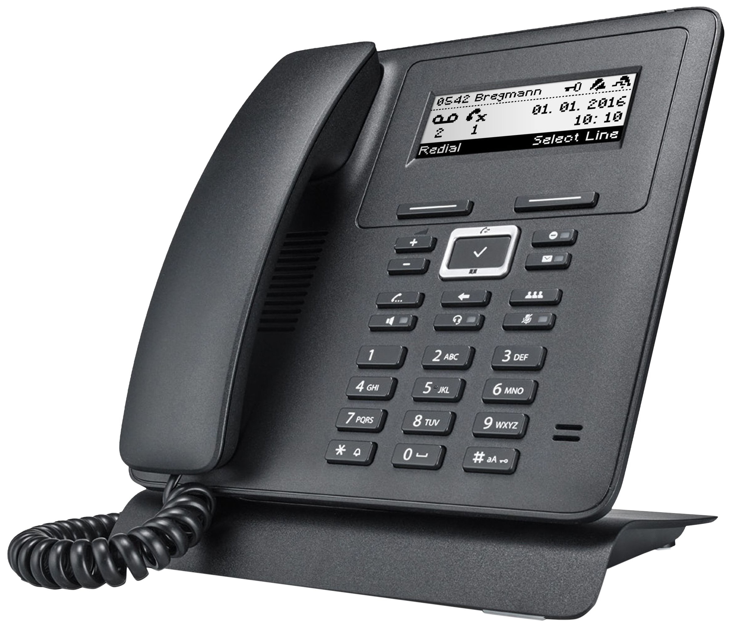 Telekom 40318823 Systemtelefon IP 620 schwarz
