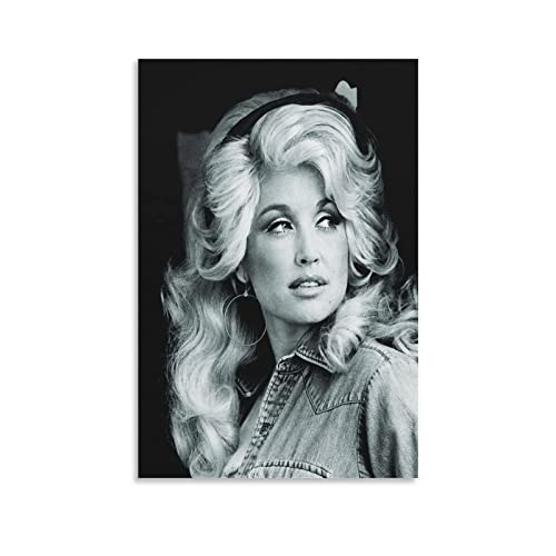 AIPHE Leinwand Bilder Kunst Dolly Parton, modernes Familien-Schlafzimmer, Dekor-Poster 60x90cm Kein Rahmen