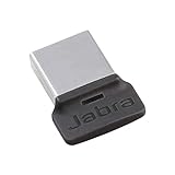 Jabra Link 370 USB A Bluetooth Adapter UC – 30 Meter/98 Feet Wireless Range for Jabra Headsets – Unified Communications Optimised – Black