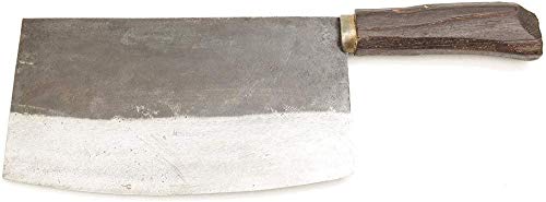 Authentic Blades Cung Chopping vietnamesische Küchenmesser, Kohlenstoffstahl, schwarz, 33 cm